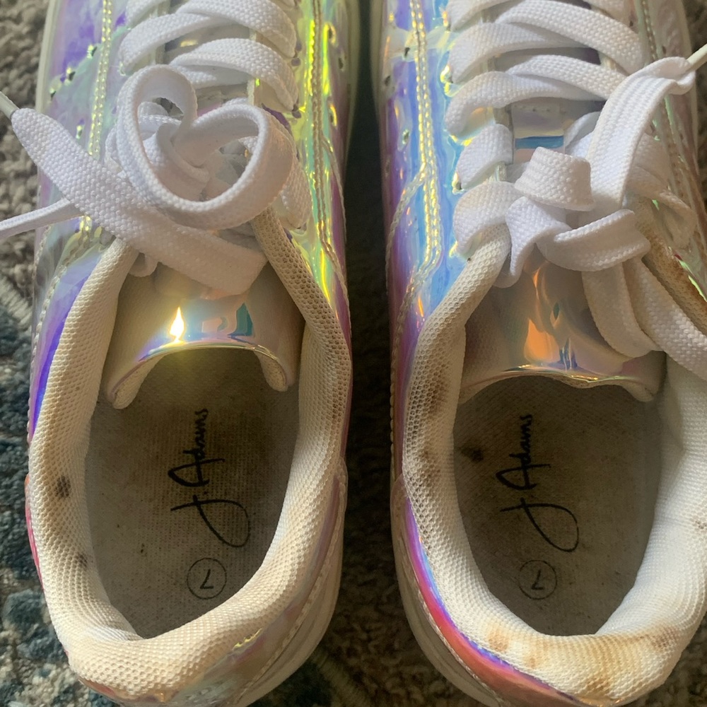 J. Adams Hero Platforms Sneakers (Iridescent Rave/Festvial Shoes) - Picture 7 of 7